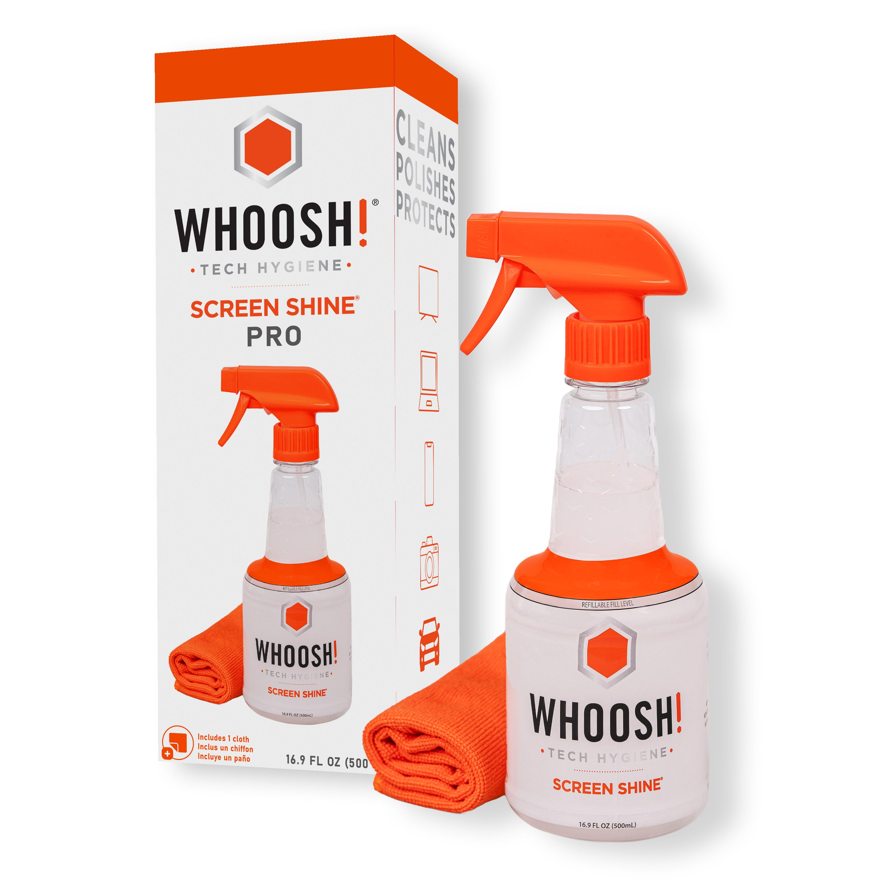 Whoosh Cleaner WHOOSH! B2B | TECH HYGIENE, SCREEN CLEANERS & CLEANING PRODUCTS