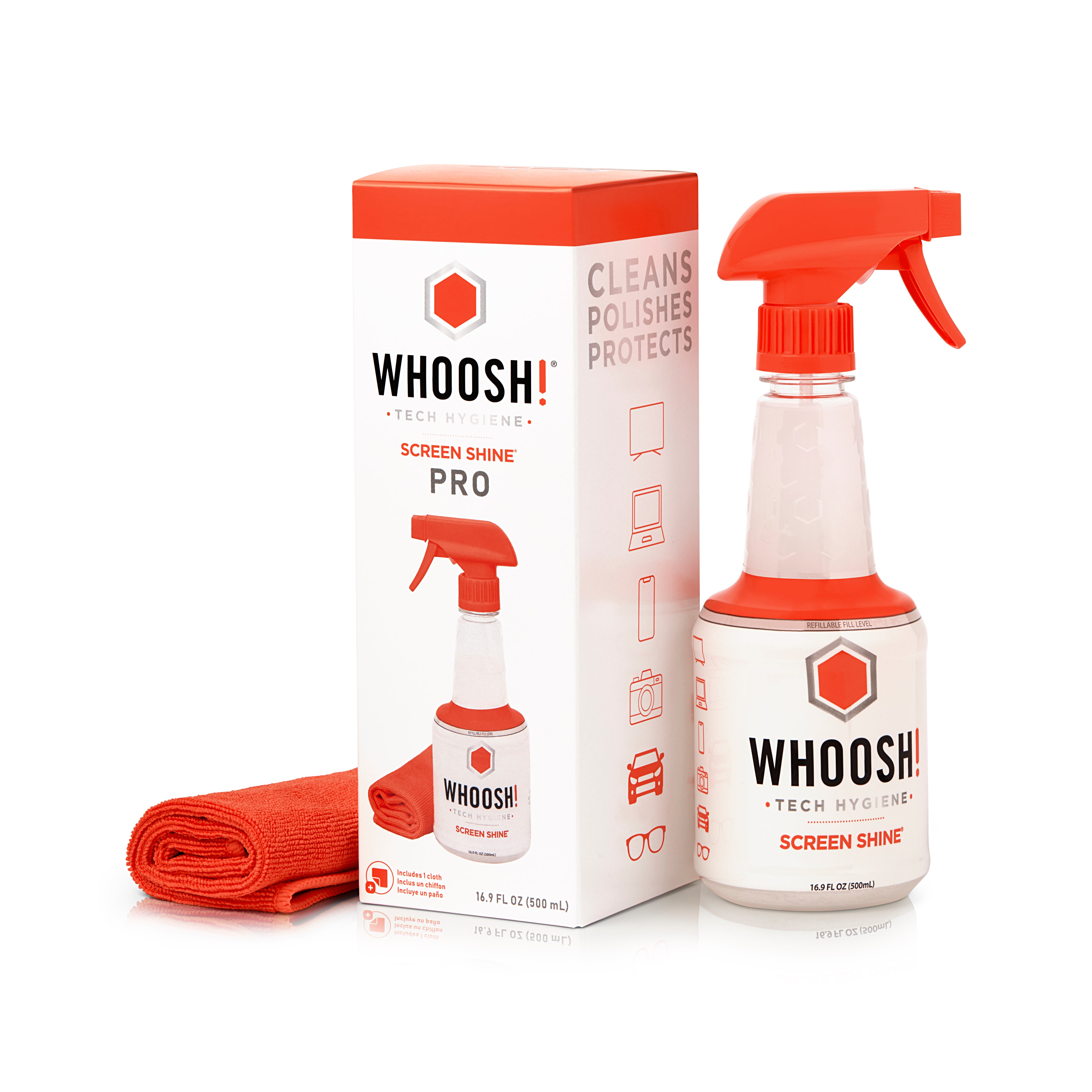 Whoosh Cleaner WHOOSH! B2B | TECH HYGIENE, SCREEN CLEANERS & CLEANING PRODUCTS